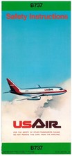 Safety card air boeing - safety,