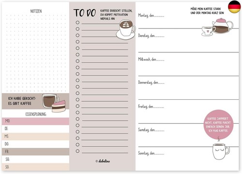 Wochenplaner din 50 blatt - a4,,