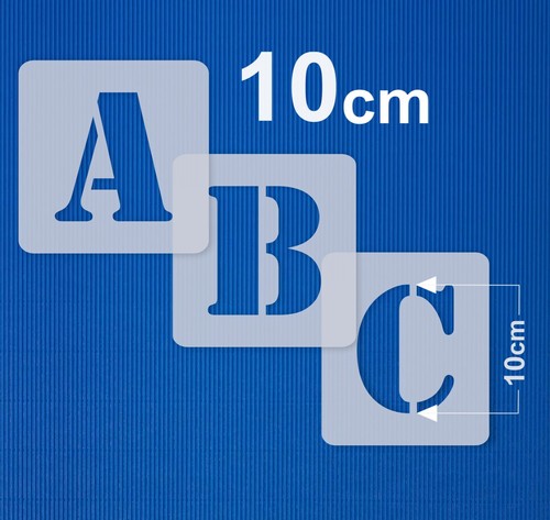 Abc schablonen buchstaben - abc,