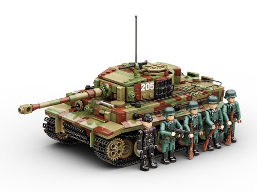Buildarmy wwii german tiger - buildarmy,