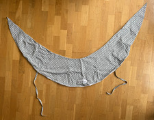 Koala Babycare Stillkissen-Überzug grau mit weißen Punkten, kaum gebraucht