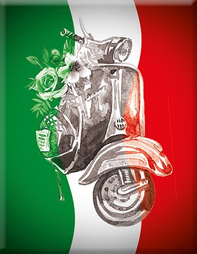 Vespa emblem kaskade aufkleber - emblem,