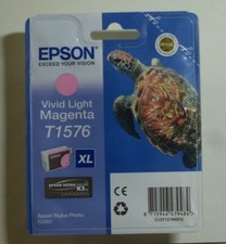 Epson T1576 Tintenpatrone vivid light magenta Stylus Photo R3000  OVP