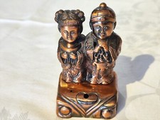 Aus einer Auflösung: tolles Feuerzeug / Gasfeuerzug mit 2 Figuren