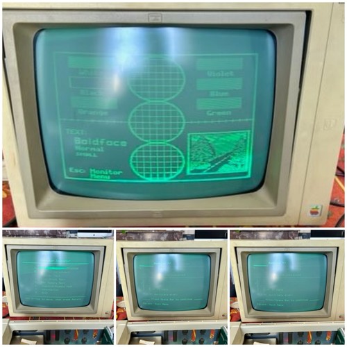 Monochrom monitor für - monochrom,