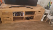 Fernsehschrank Sheeshamholz TV Schrank