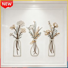 3er Metall Wanddeko Moderne