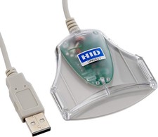 HID Omnikey 3021 USB Smart Card Reader Kontakt Chip Reader ID Fahrtenschreiber