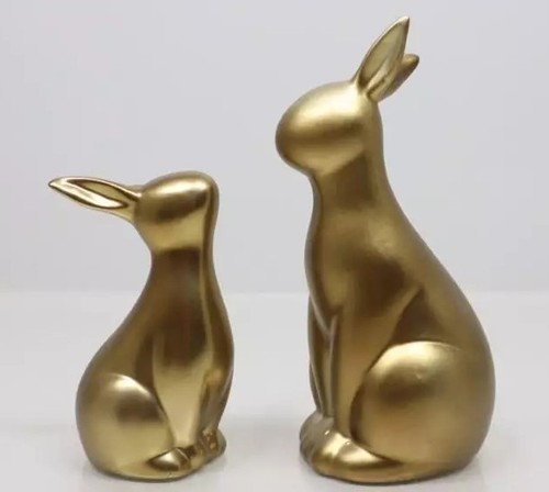 Hase goldfarben 2er set - 2er,