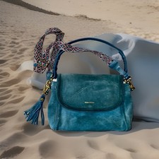 Marc O’Polo  Schultertasche in türkis Boho Bohemien
