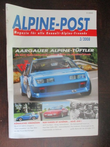 Alpine post 2008 magazin - alpine, 3/2008