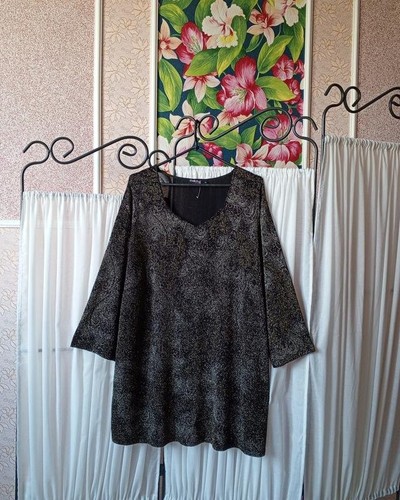 Women thea plus shirt black - plus,