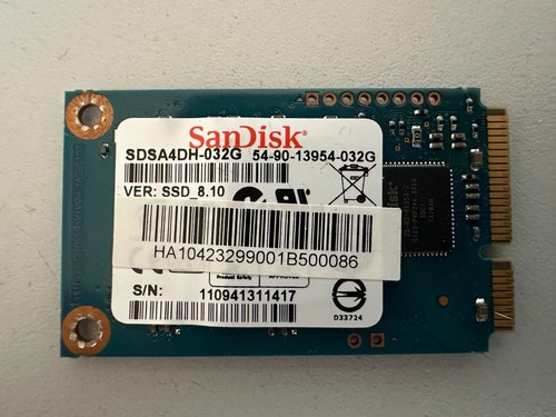 Sandisk msata ssd 32gb - msata,