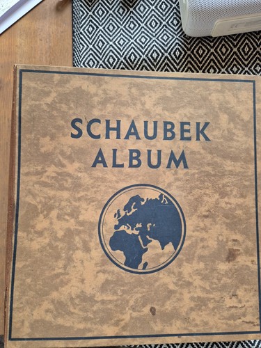 Schaubek briefmarkenalbum - schaubek,