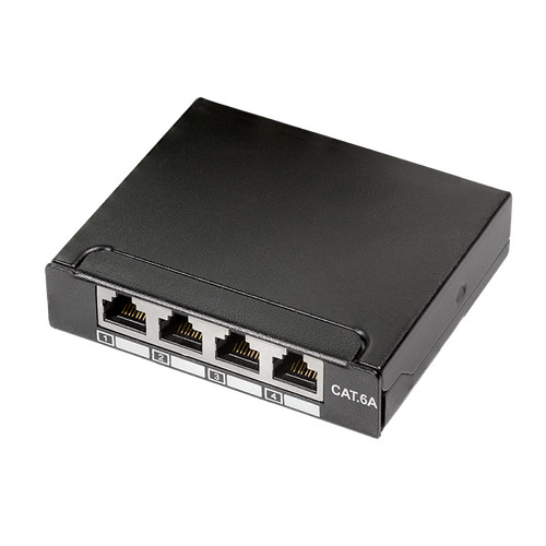Port patchpanel cat6a rj45 - 4,