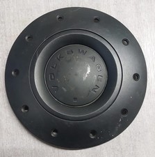 1x ORIGINAL VW Nabendeckel Felgendeckel 16/17 Zoll Schwarz T5 T6 7H0601151A FREI