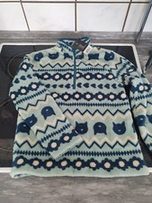 Bunt gemusterter dicker Ski