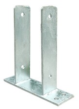 Pfostenträger Träger Balkenträger Zaunträger Pfostenschuh feuerverzinkt Zäune