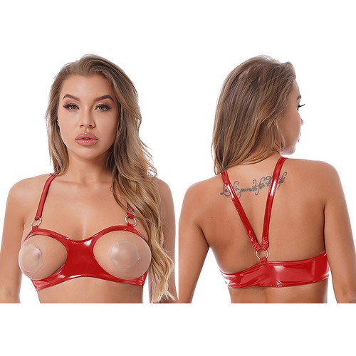 Damen sexy pvc - de-damen, top
