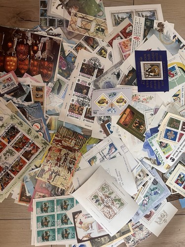 Briefmarken bögen blöcke - bögen,