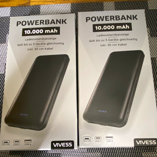 Vivess powerbank 000 mah - vivess, 10.000