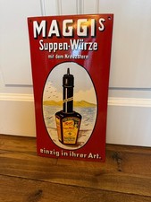 Emailleschild, MAGGI