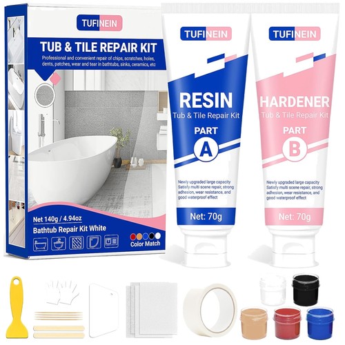 Badewannen reparaturset weiß - badewannen,