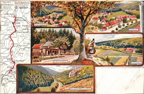 Thüringen oberhof - ak,