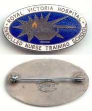Schwesternbrosche : Royal Victoria Hospital - Enrolled Nurse Training School