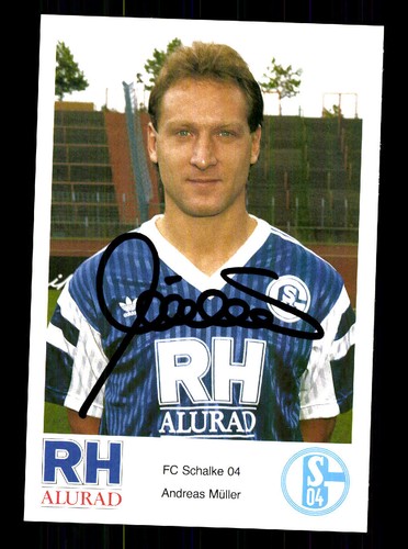 Autogrammkarten schalke - fc,