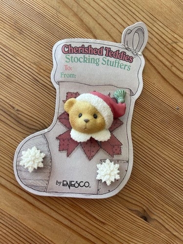 Cherished teddies stocking - cherished, teddies,
