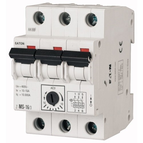 3 motorschutzschalter - z-ms-6.3/3,