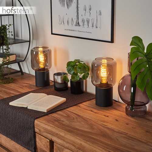 Set rauchglas nacht tisch - set,