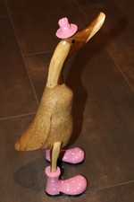 Ente mit Hut und Stiefeln aus