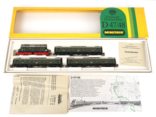 Minitrix 1026 zugset - minitrix, 47/48