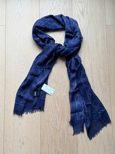 Boss schal tuch blau - schal,