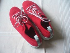 Ganter Schuhe Stoff Damen Halbschuhe-Freizeitschuh rot Gr.6,5