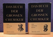 Chemie Lexikon Günther Bugge: Das Buch der grossen Chemiker. 2 Bände