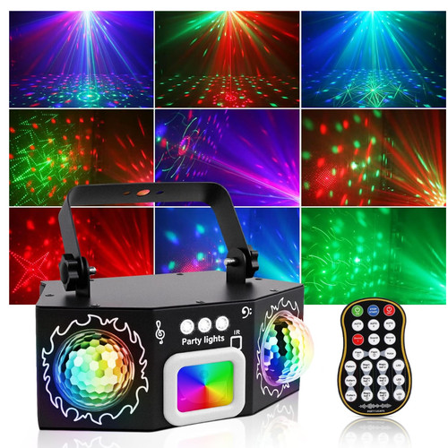 Discolicht rgb soundaktiviert - discolicht,