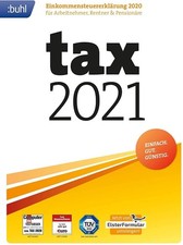 TOP! Tax 2021 (für Steuerjahr 2020 | Software | Zustand sehr gut