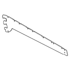 TEGO Tegometall Konsolenpaar 57 cm 3H T57 juraweiß