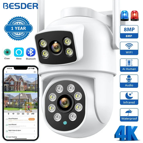 Besder 8mp wifi kamera - besder,