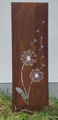 Sichtschutz wand edelrost - sichtschutz,