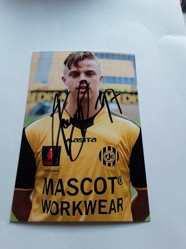 Signiertes foto jorn vancamp - foto,