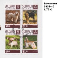 Hunde Afghane Chihuahua Airdale Cocker Salomonen 2837-40