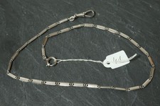 Alte silberne Taschenuhrkette