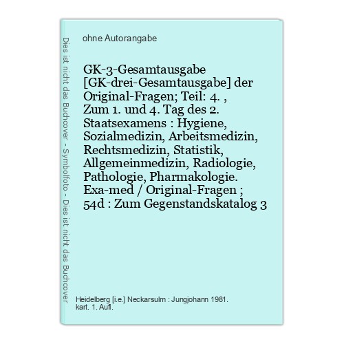 GK-3-Gesamtausgabe