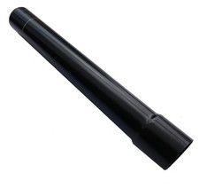 PVC-U Druckrohr mit Muffe, 600 mm Länge, SN 8, Schwarz, DN 70/75, DN 100/110