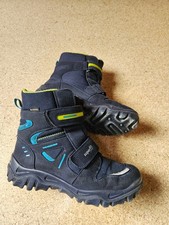 Superfit Winterstiefel, Goretex, Größe 39, Jungen, blau, Klettverschluß