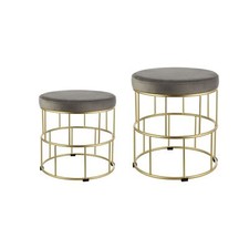 2er Set Hocker Sitzhocker